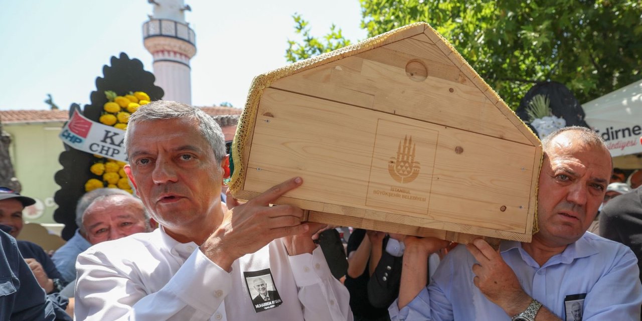 Özgür Özel, Muharrem Aygun'un cenazesine katıldı