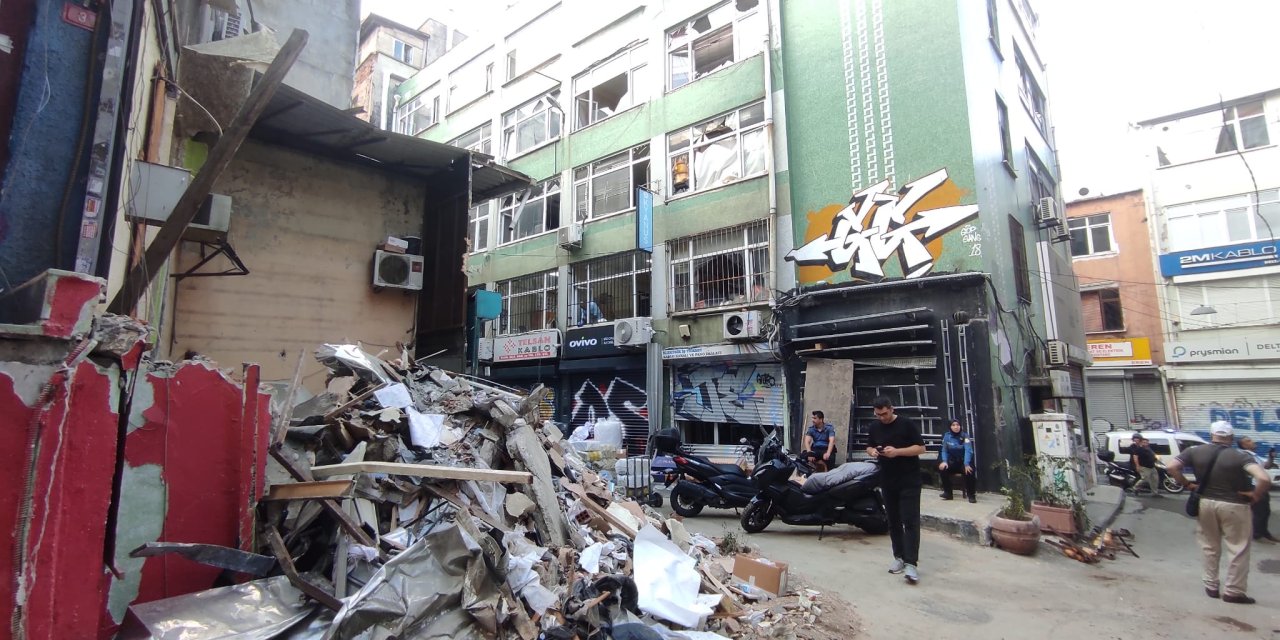 Beyoğlu'nda facianın izleri gün aydınlanınca ortaya çıktı