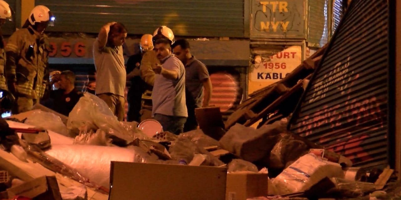 Tüm sokak yerlebir oluyordu! Beyoğlu'ndaki patlamadan yeni görüntüler