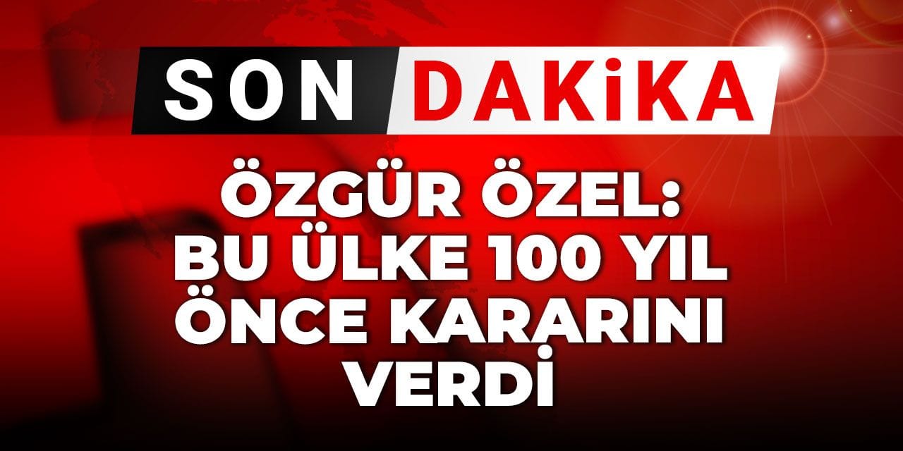 Son Dakika | Özgür Özel ulus devlet yapısını hedef alan ABD Büyükelçisine çok sert yanıt verdi