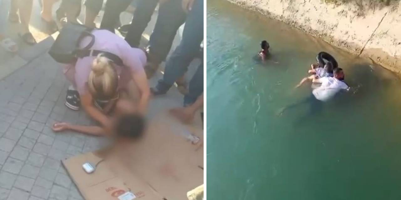 Sulama kanalına düşen çocuk için seferberlik: Vatandaşlar kurtardı