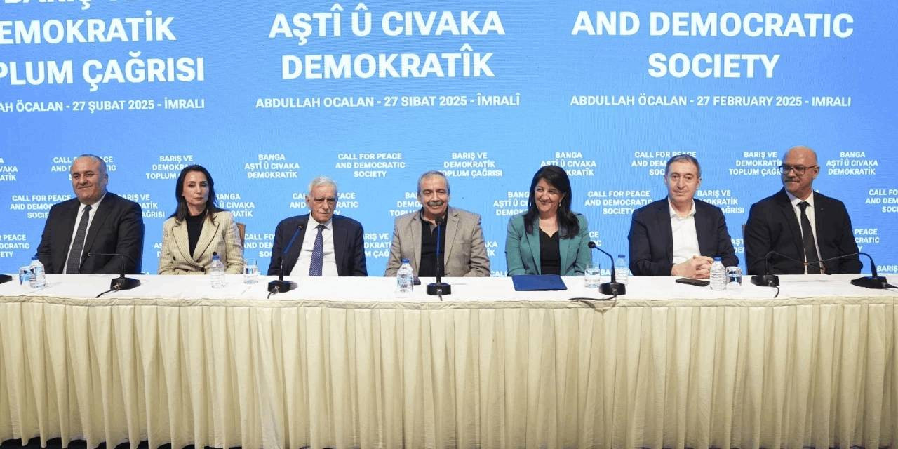 DEM heyeti İmralı'ya gitti