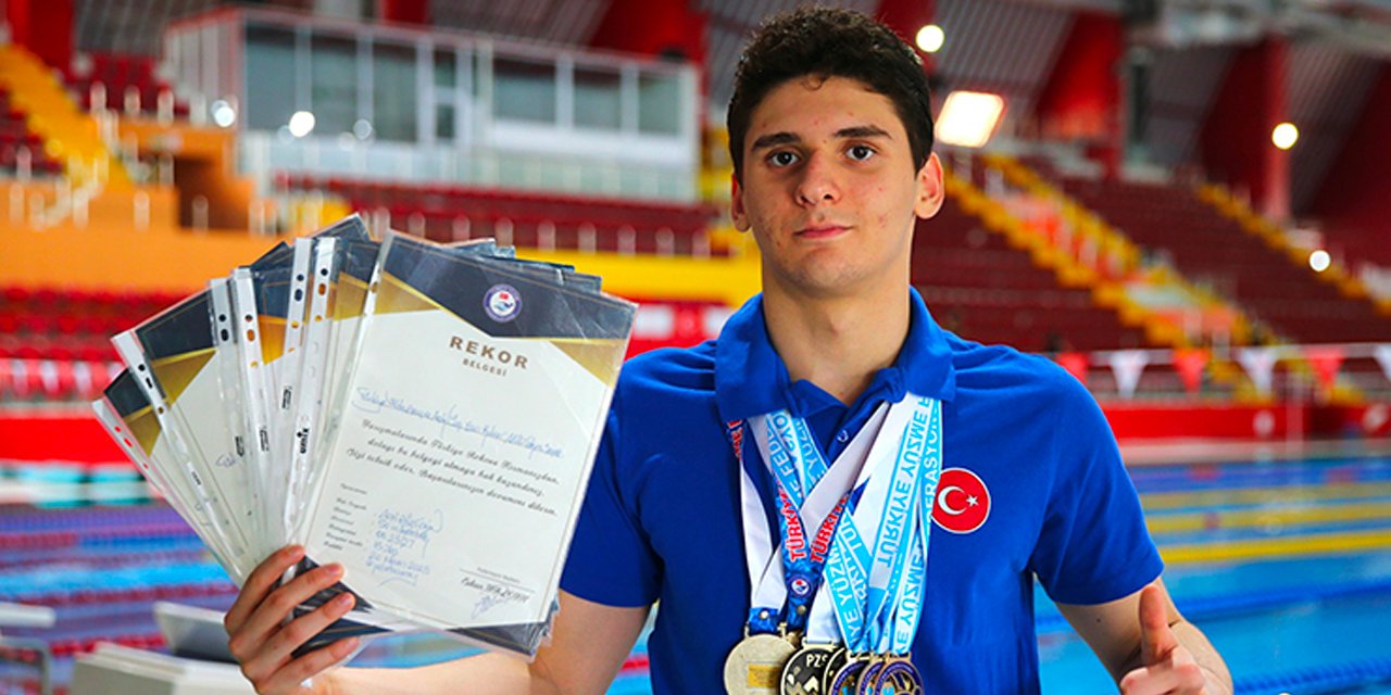 Arel Gültekin 2. altın madalyayı kaptı
