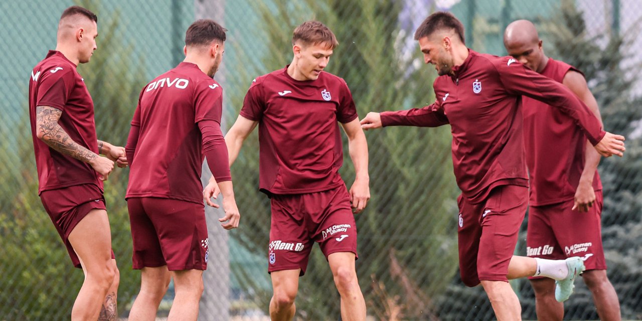 Trabzonspor hazırlıklarını sürdürdü