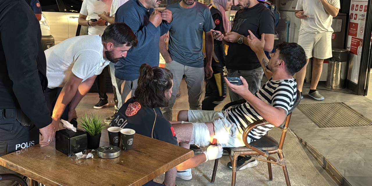 Bu da 'Eve gitme' kavgası! Vurulunca benzinciye sığındı