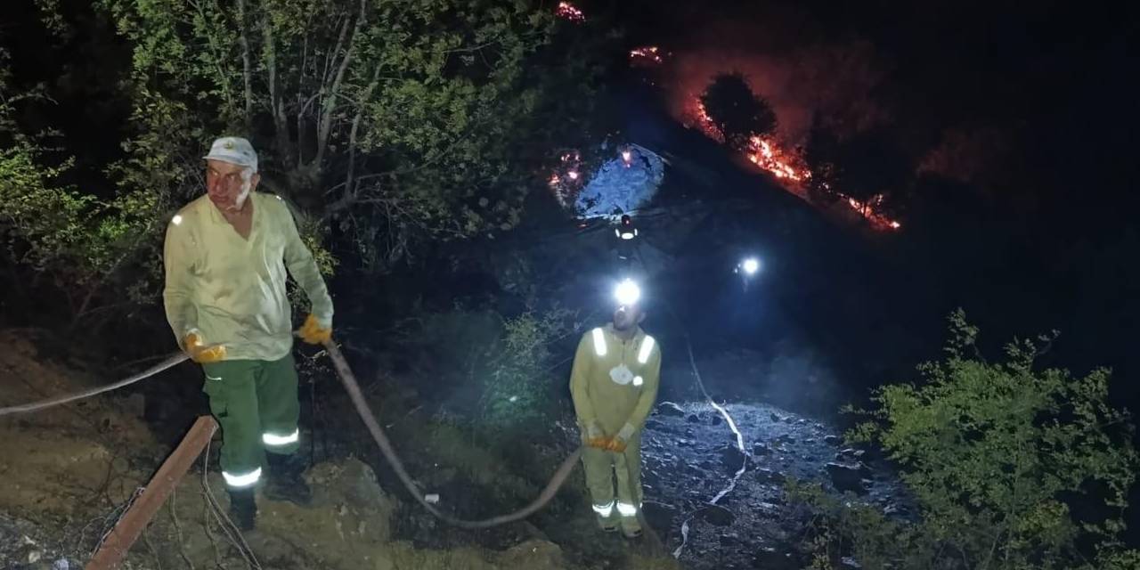 Elazığ orman yangını 2 gündür kontrol altına alınamadı