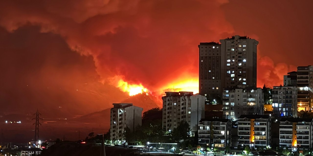 İBB’den Bursa yangınına destek