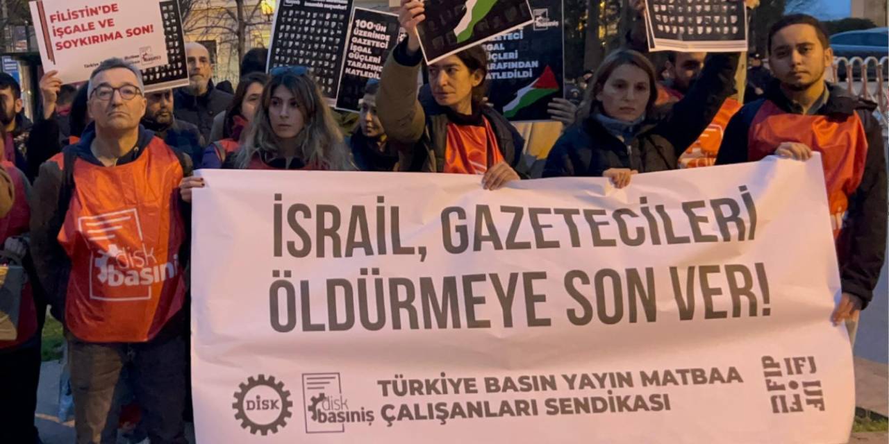 DİSK Basın-İş'ten Filistin için hükümete açık mektup