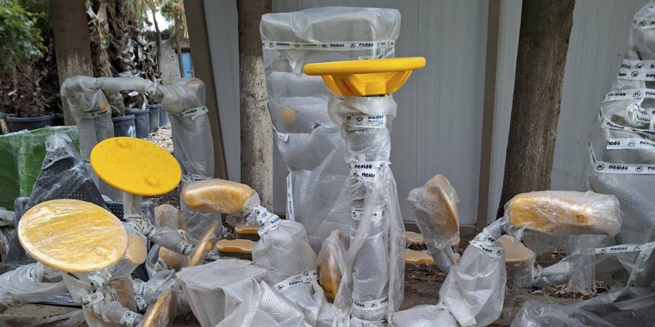 Çanakkale Belediyesi’nden Adıyaman’a destek: Park malzemeleri gönderildi