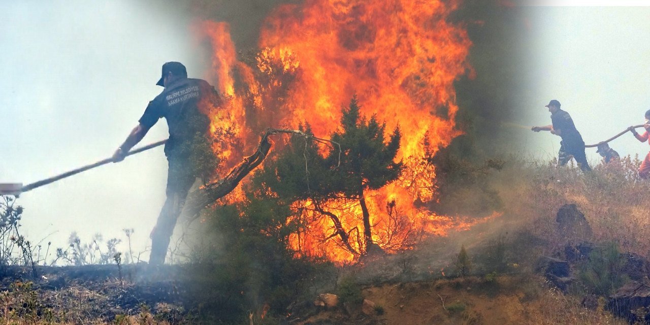 Orhaneli'nde rüzgar arttı: Bursa'da yangın büyüyor
