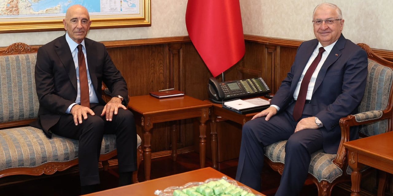 Yaşar Güler, ABD Suriye Özel Temsilcisi ve Ankara Büyükelçisi Barrack'ı kabul etti