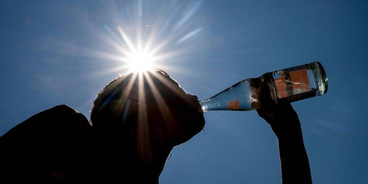 Sıcaklık 40 derece ama akın akın geldiler