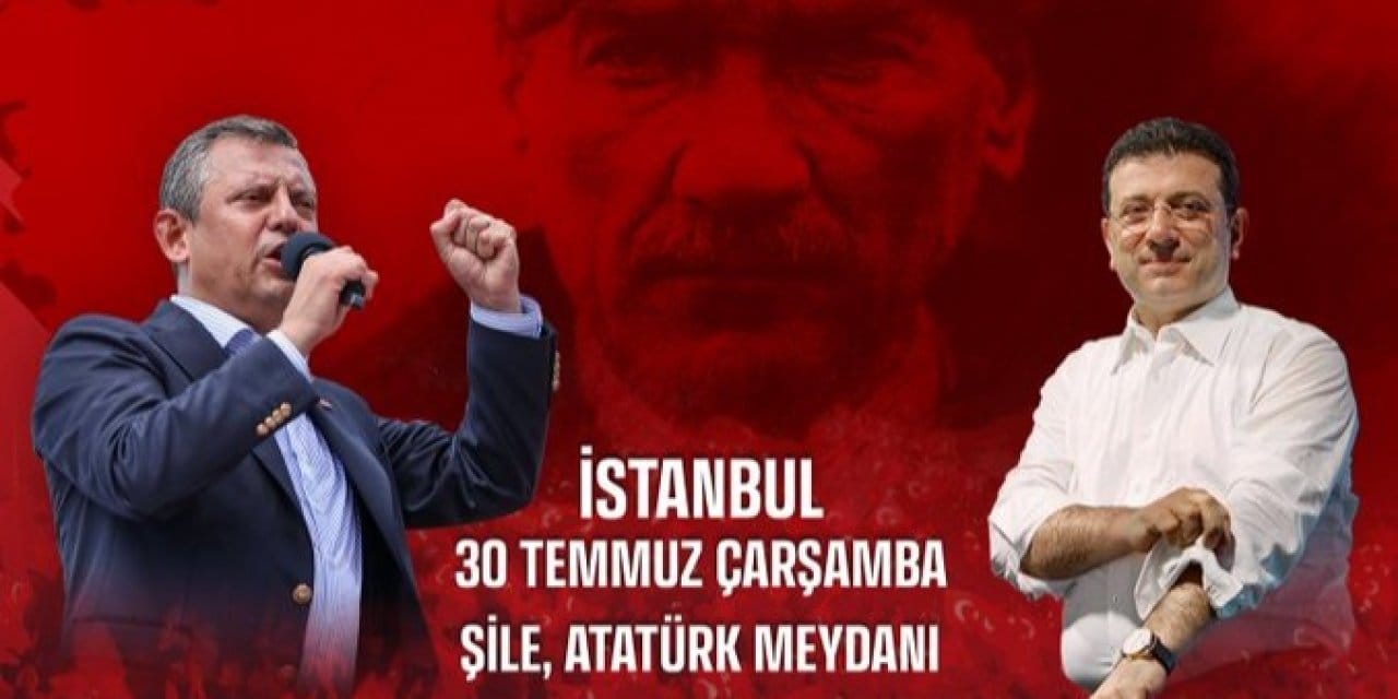 CHP'nin 40'ıncı mitingi Şile'de!