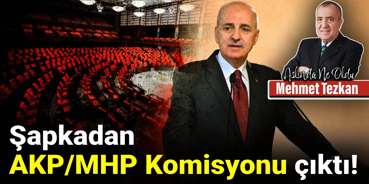 Şapkadan AKP/MHP Komisyonu çıktı!