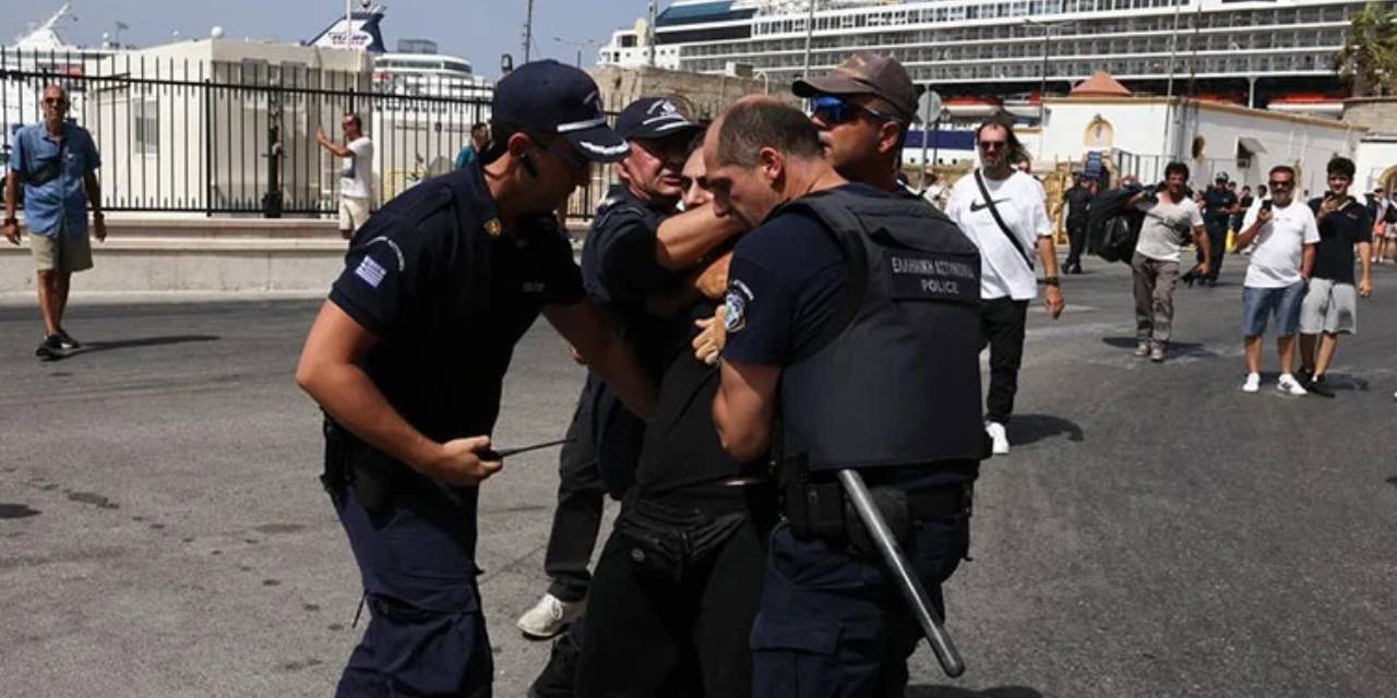 Rodos'a da inemediler: Ortalık bir anda karıştı