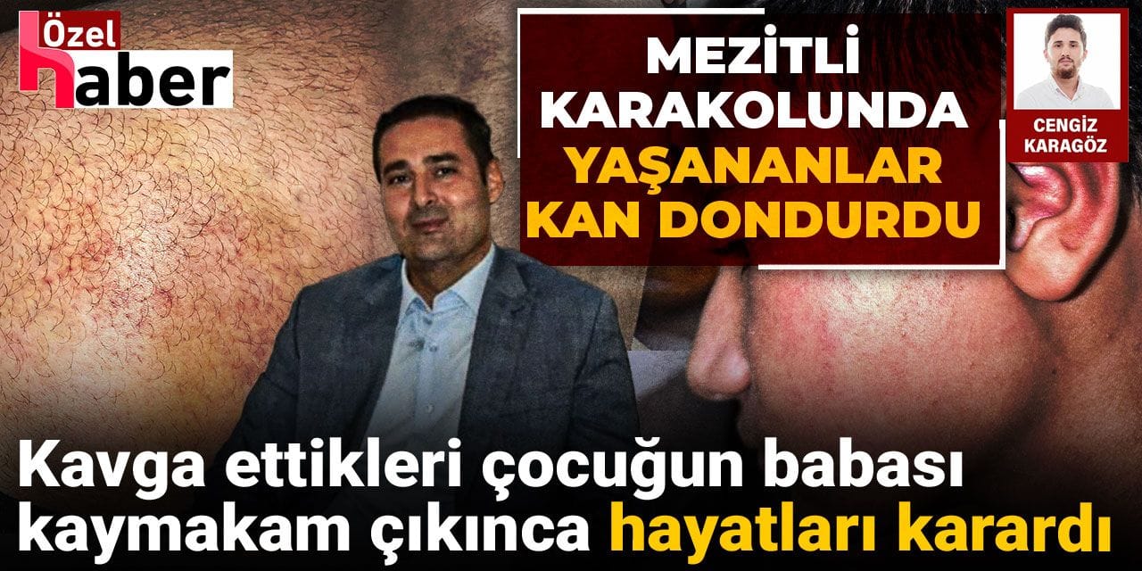 Kavga ettikleri çocuğun babası kaymakam çıkınca hayatları karardı: Mezitli karakolunda yaşananlar kan dondurdu