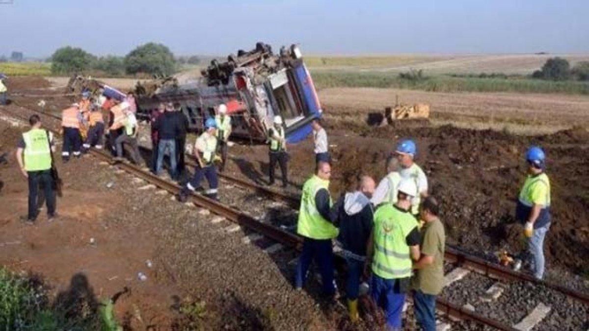 Çorlu'da 25 kişinin öldüğü tren kazası davası başlıyor