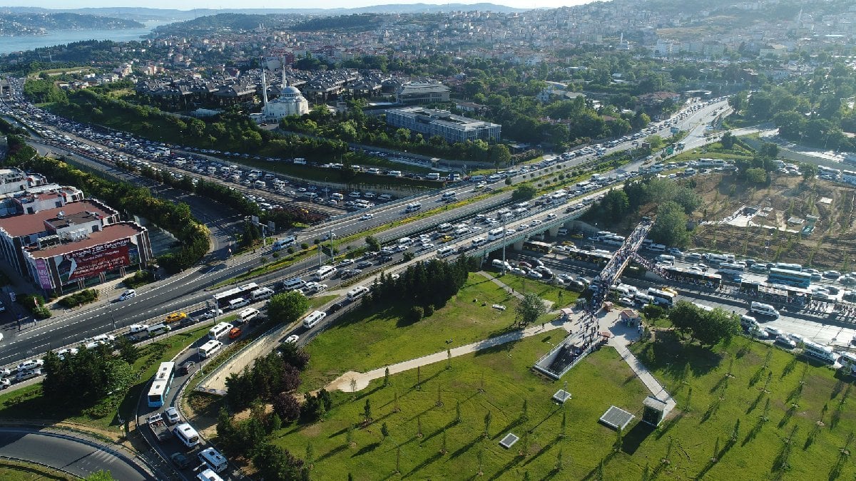 FSM etkisi! İstanbul trafiği kilit