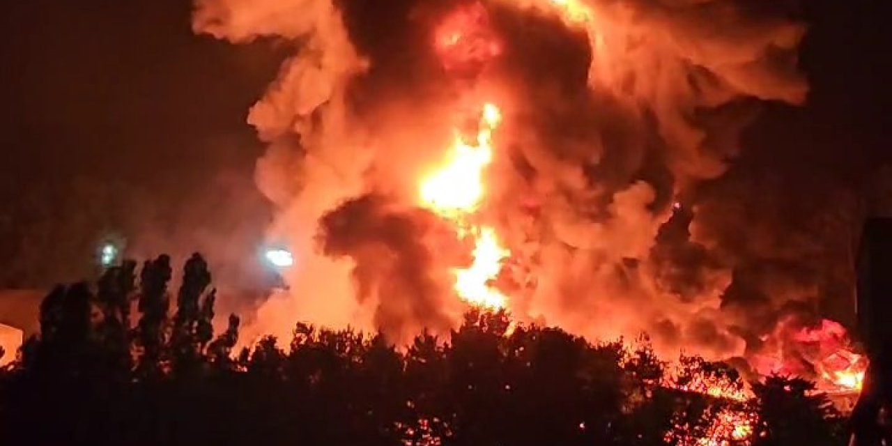 Çekmeköy'deki fabrika yangınına soruşturma