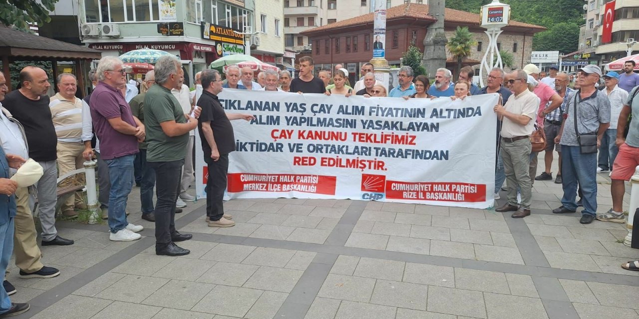 CHP Rize'den Erdoğan'a seslendi