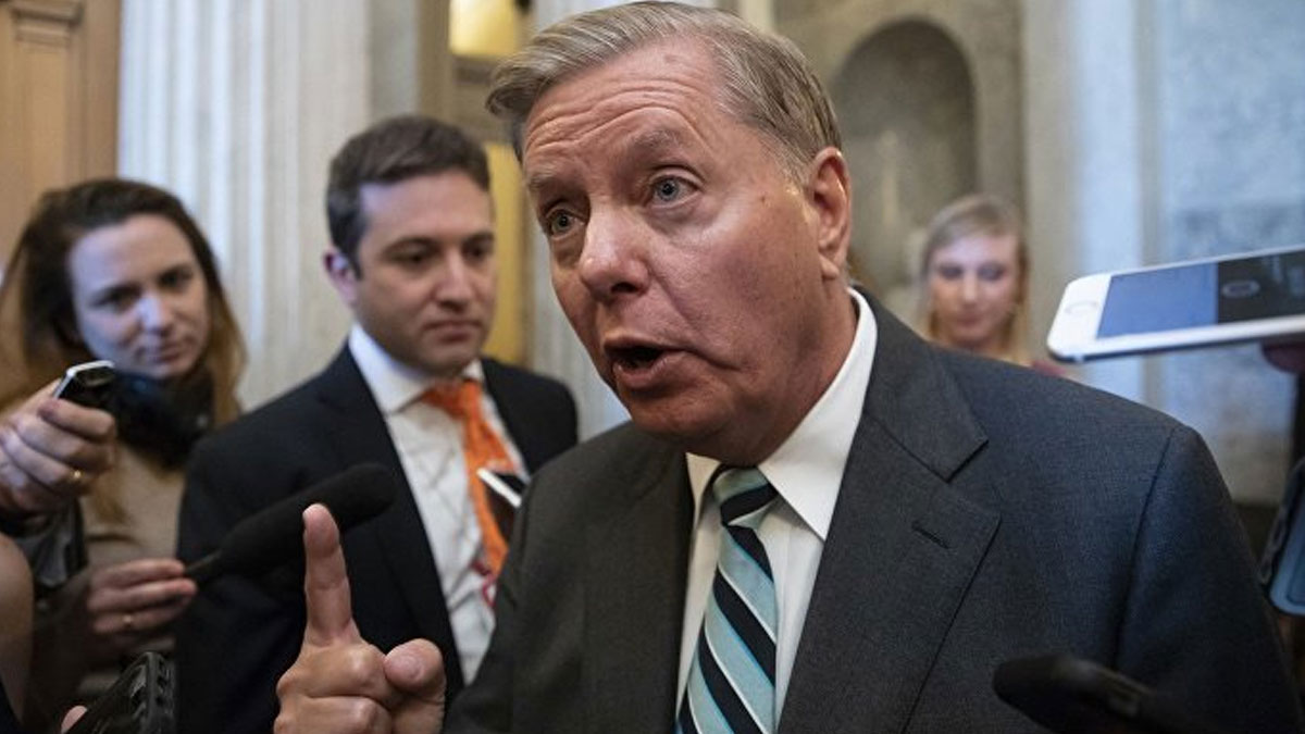 Türkiye'ye 'bedel ödeteceğim' diyen ABD'li Senatör Graham'ı 'Hulusi Akar' diye işlettiler: Senatörden itiraf gibi konuşma
