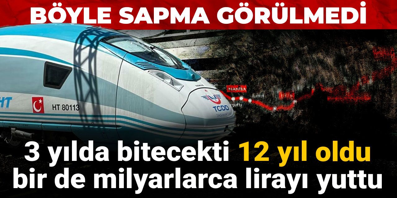 Böyle sapma görülmedi: 3 yılda bitecekti 12 yıl oldu, bir de milyarlarca lirayı yuttu