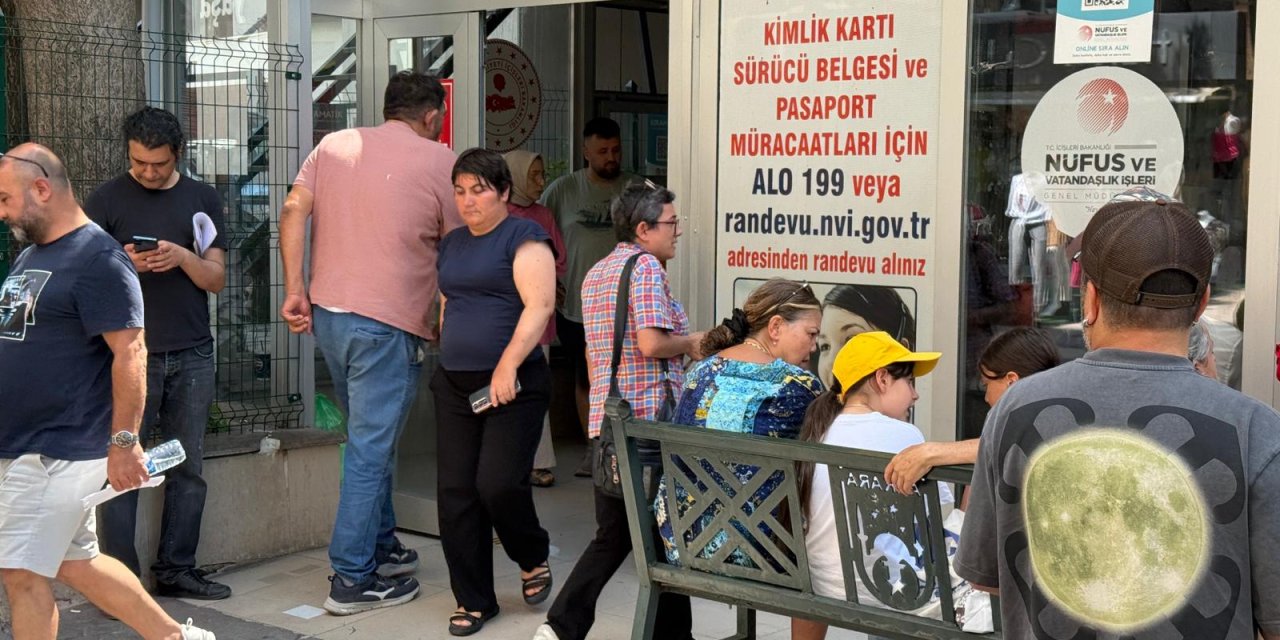 Binlerce lira ödememek için uzun kuyruklar oluşturdular
