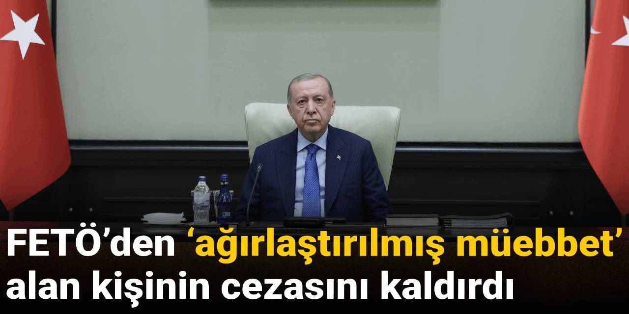 Son Dakika | Erdoğan FETÖ’den ‘ağırlaştırılmış müebbet’ alan kişinin cezasını kaldırdı