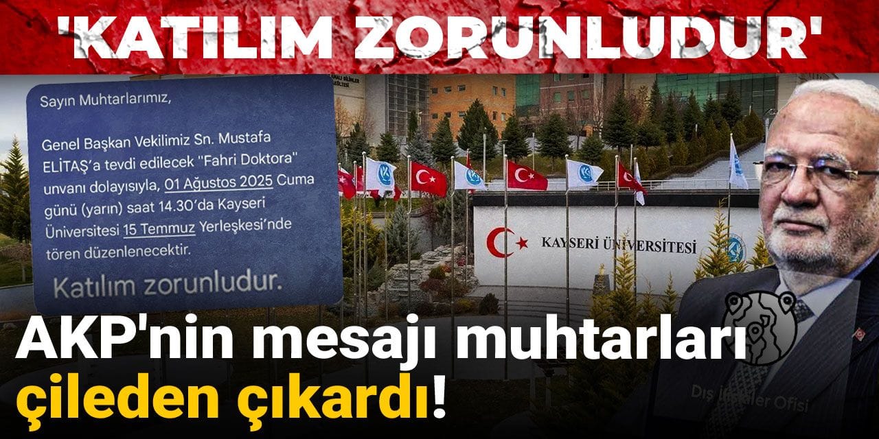 AKP'nin mesajı muhtarları çileden çıkardı!