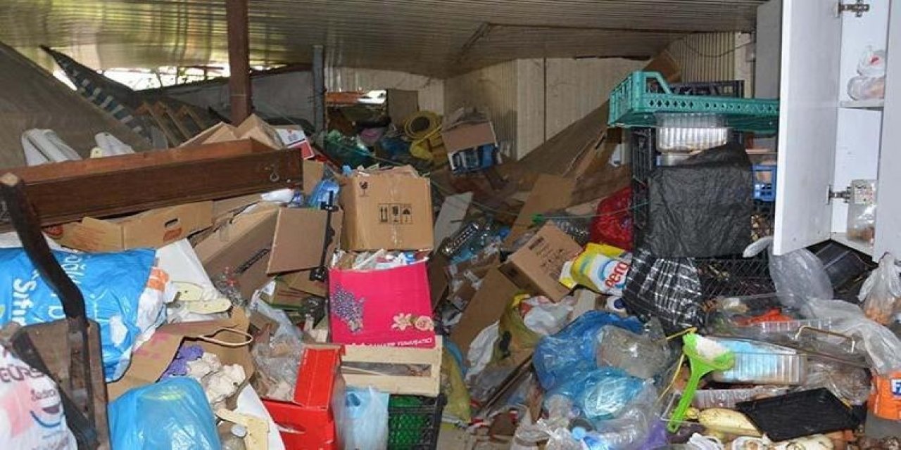 Belediye 9 kez temizledi ev sahibi 10. kez çöp doldurdu!  7 traktör römorku çöp çıktı