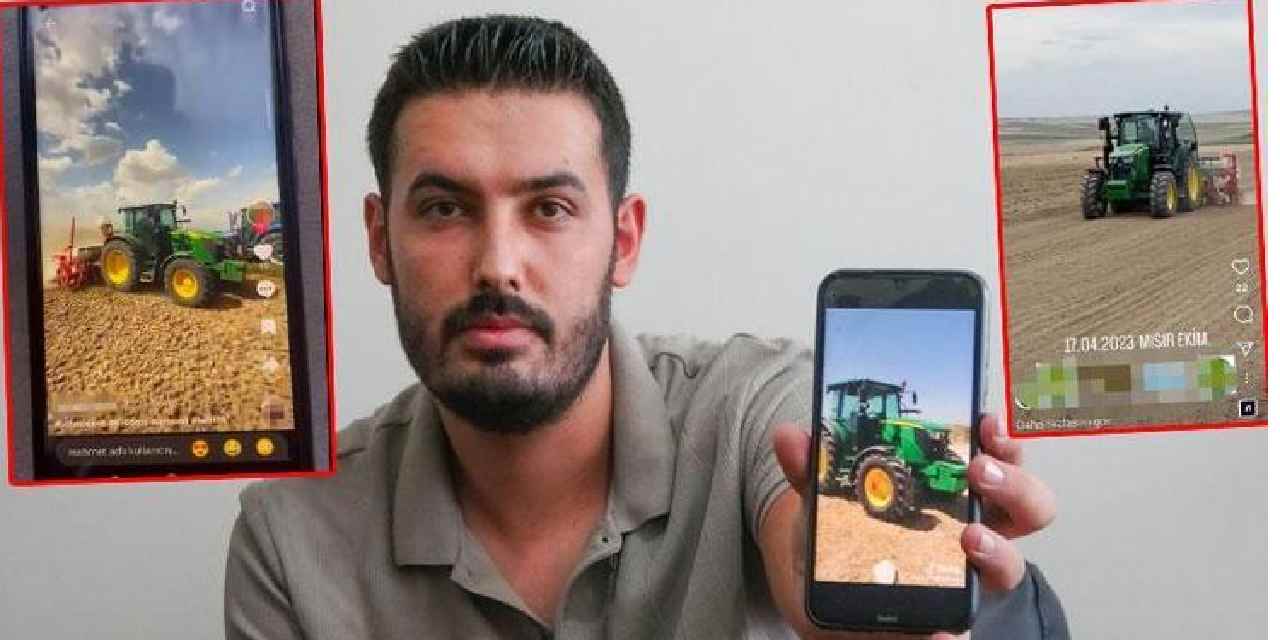 Çalınan traktörünü 3 yıl sonra sosyal medyada buldu