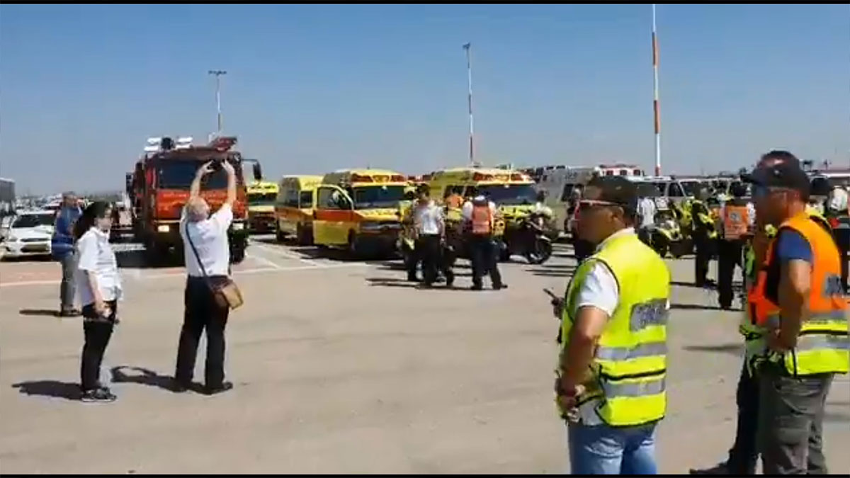 Almanya'dan kalkan yolcu uçağı İsrail'e acil iniş yaptı