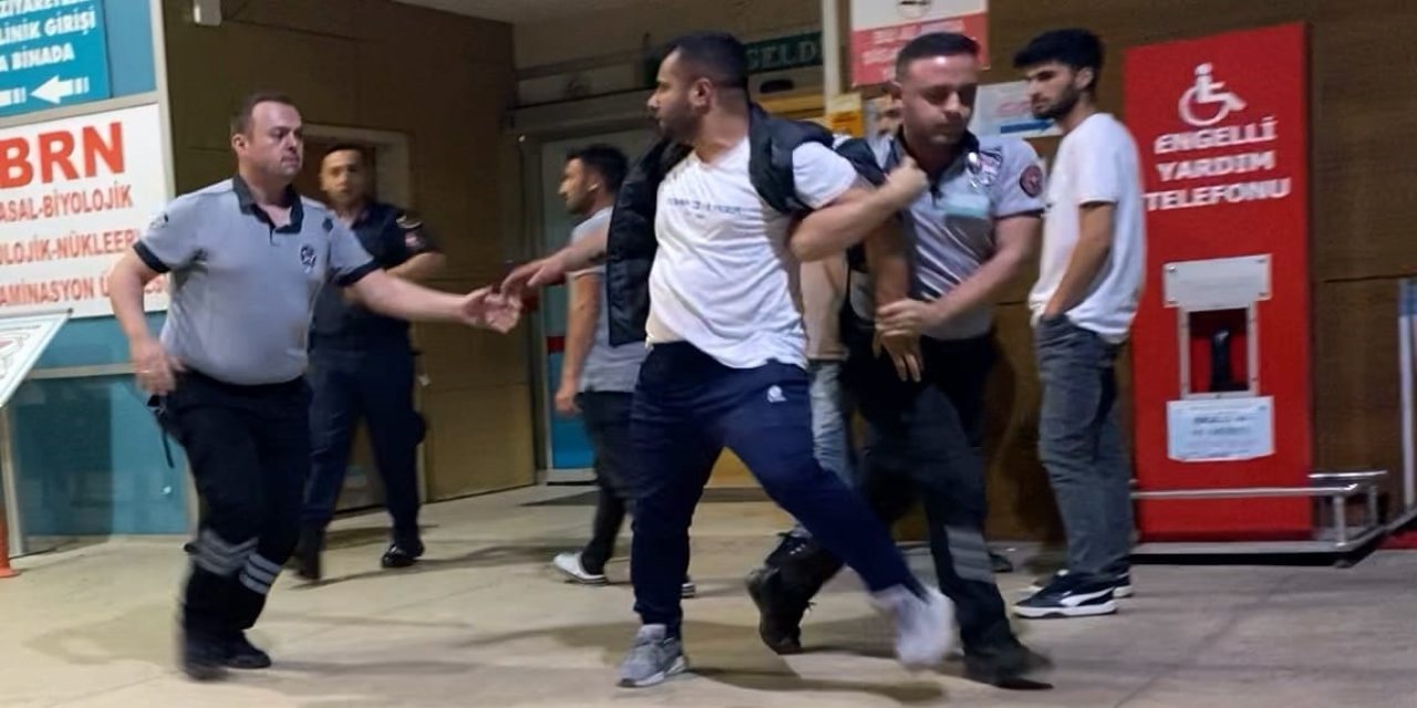 Patates pazarlığı hastanede bitti