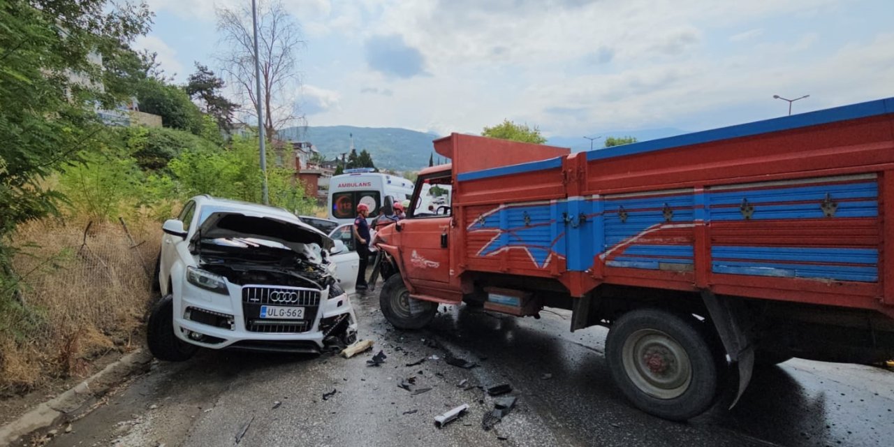 Sapanca'da feci kaza