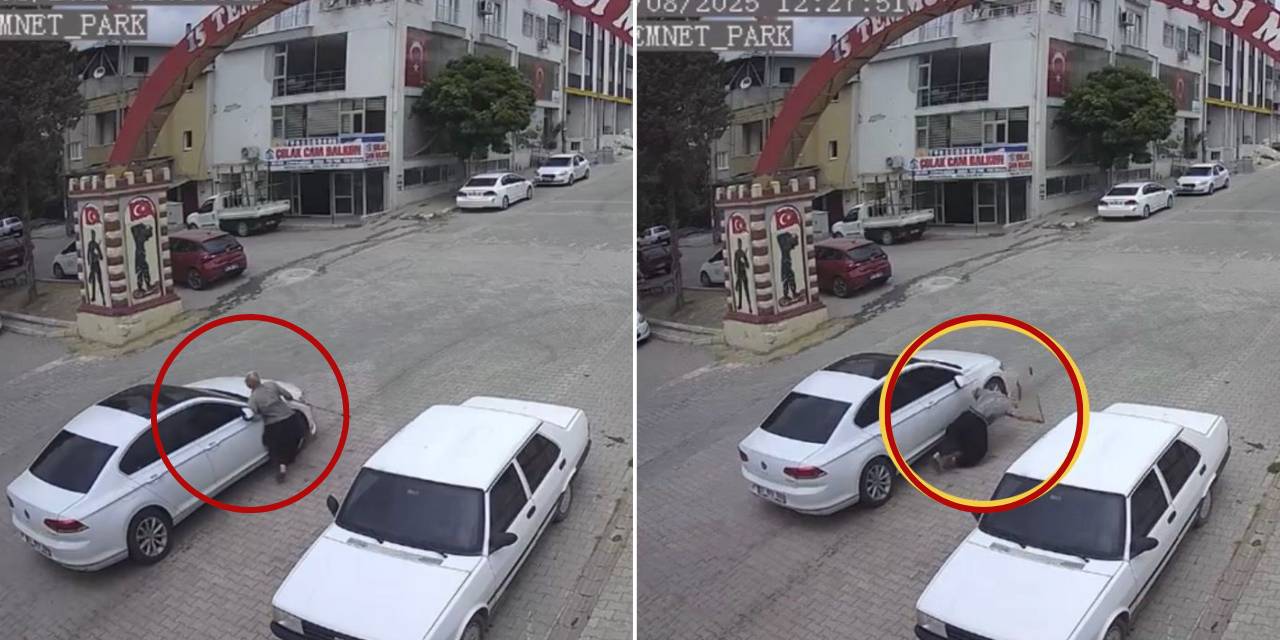 Otomobil görme engelli vatandaşa çarptı!