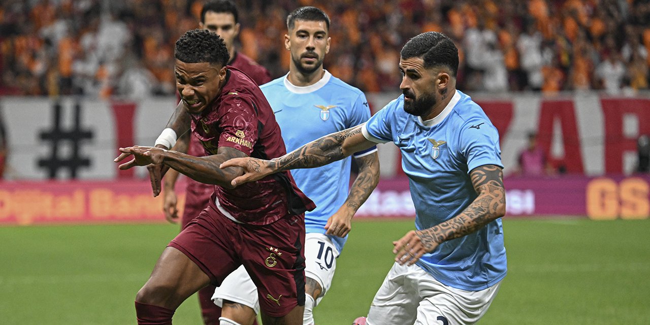 Galatasaray ve Lazio yenişemedi: 4 gollü maçta kazanan çıkmadı