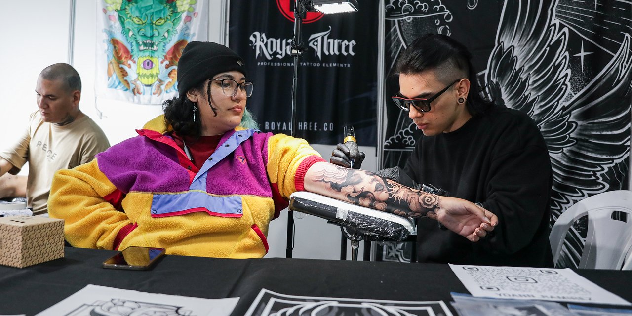 Ülkenin en büyük dövme etkinliği düzenlendi