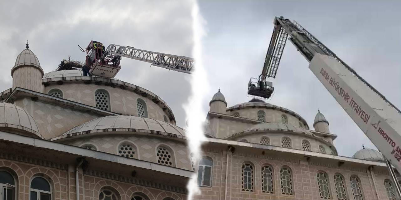 İtfaiye merdiveni kırıldı, pes etmediler! 3. denemede kurtardılar