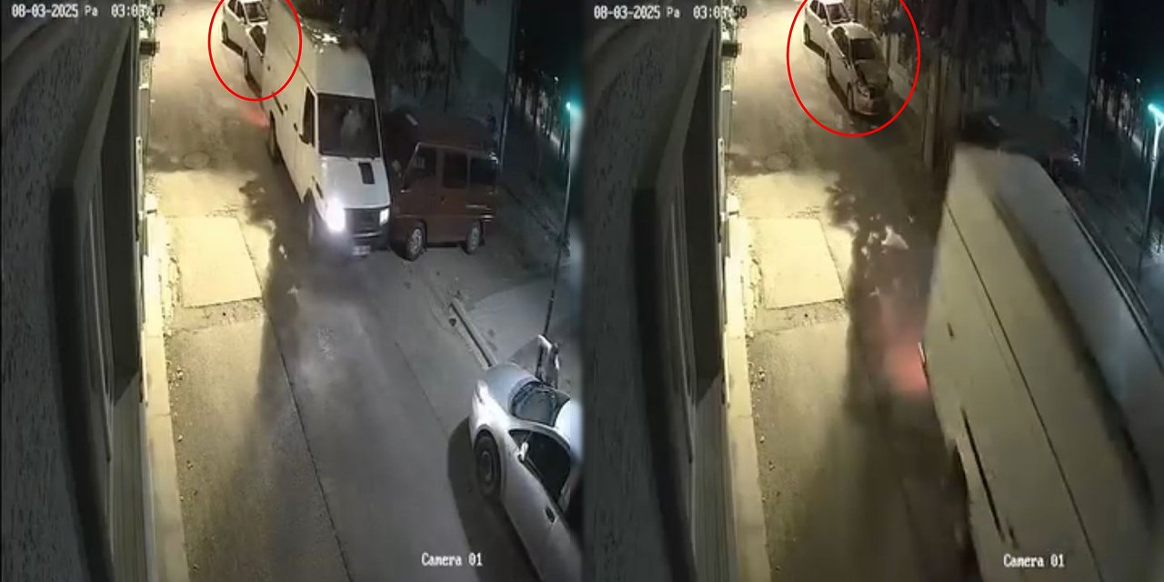 Manevra yaparken 2 araca çarptı: Olay yerinden kaçtı