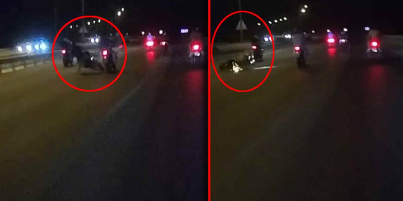 Tek teker sürüşün sonu felaketle sonuçlandı