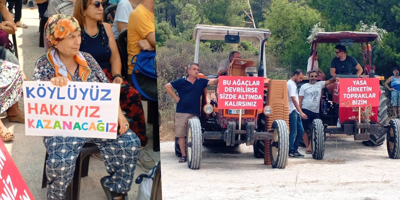 Akbelen’de yasaya karşı haykırış: Bu meclis şirketlerin meclisi oldu!
