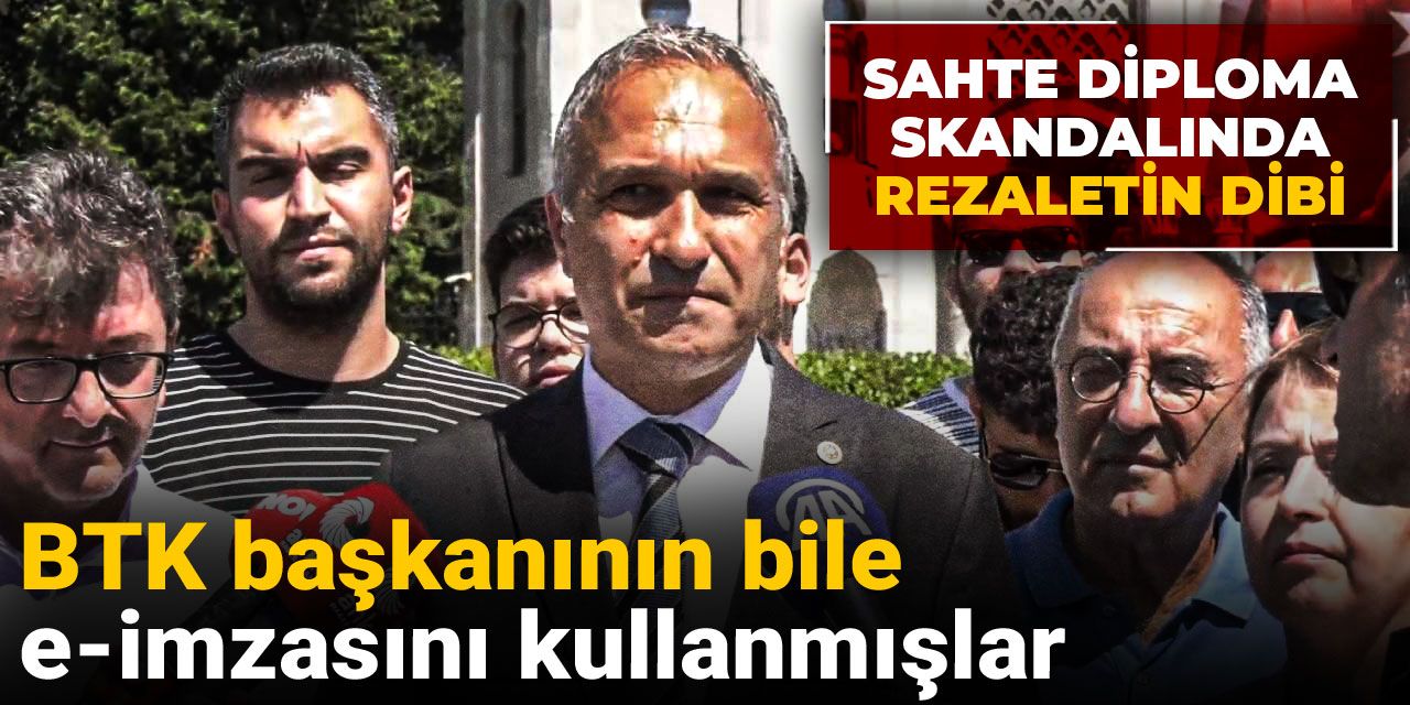 CHP'li Özçağdaş'tan BTK Başkanı Karagözoğlu'na tepki: Kendi e-imzasının kopyalandığını bile fark etmemiş