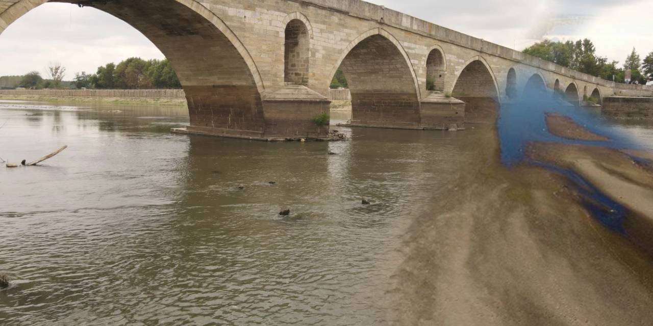 Sular çekilince ortaya çıktı! Nehirden çıkan hayrete düşürdü