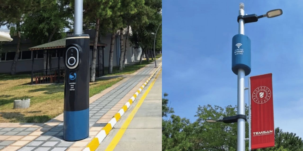 Elektrik ve internet sokaklarda bedava oluyor