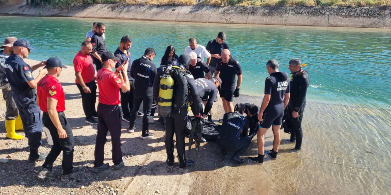 Serinlemek için girdiği sulama kanalından cansız bedeni çıkarıldı