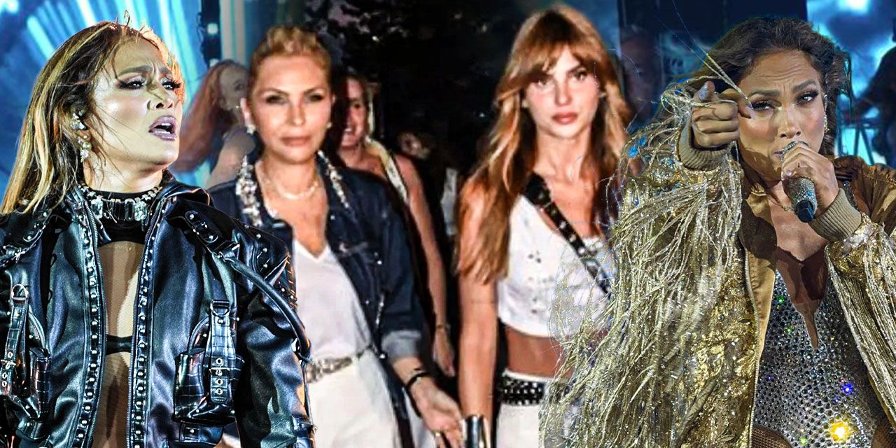 JLo konserinde gözler Arzu Sabancı ve gelini Nazlı Sabancı'daydı