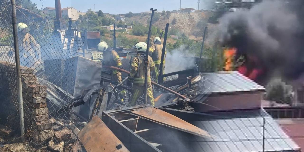 İstanbul’da evin kömürlüğü alev topuna döndü!