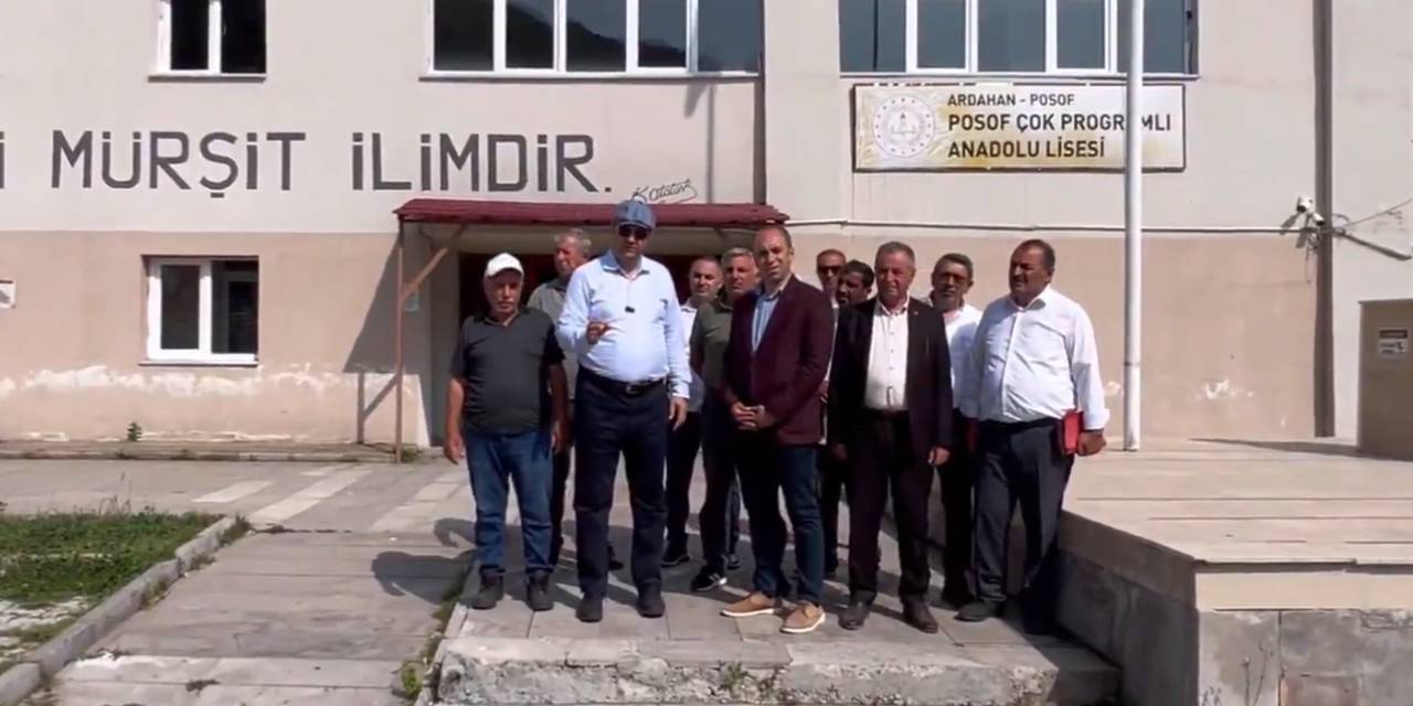 CHP'li Alp Bakan Tekin'e seslendi: Bu okulda öğretmen yok