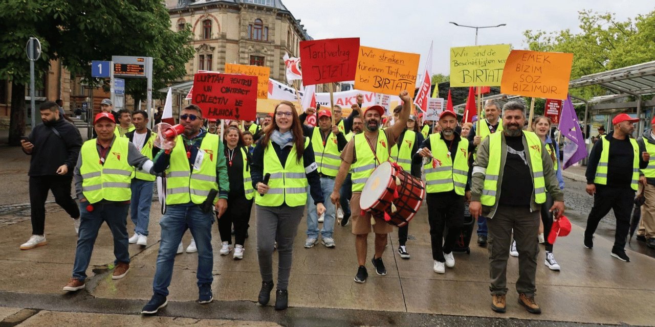 İşçiler greve devam dedi: 143 bin lira maaş istiyorlar