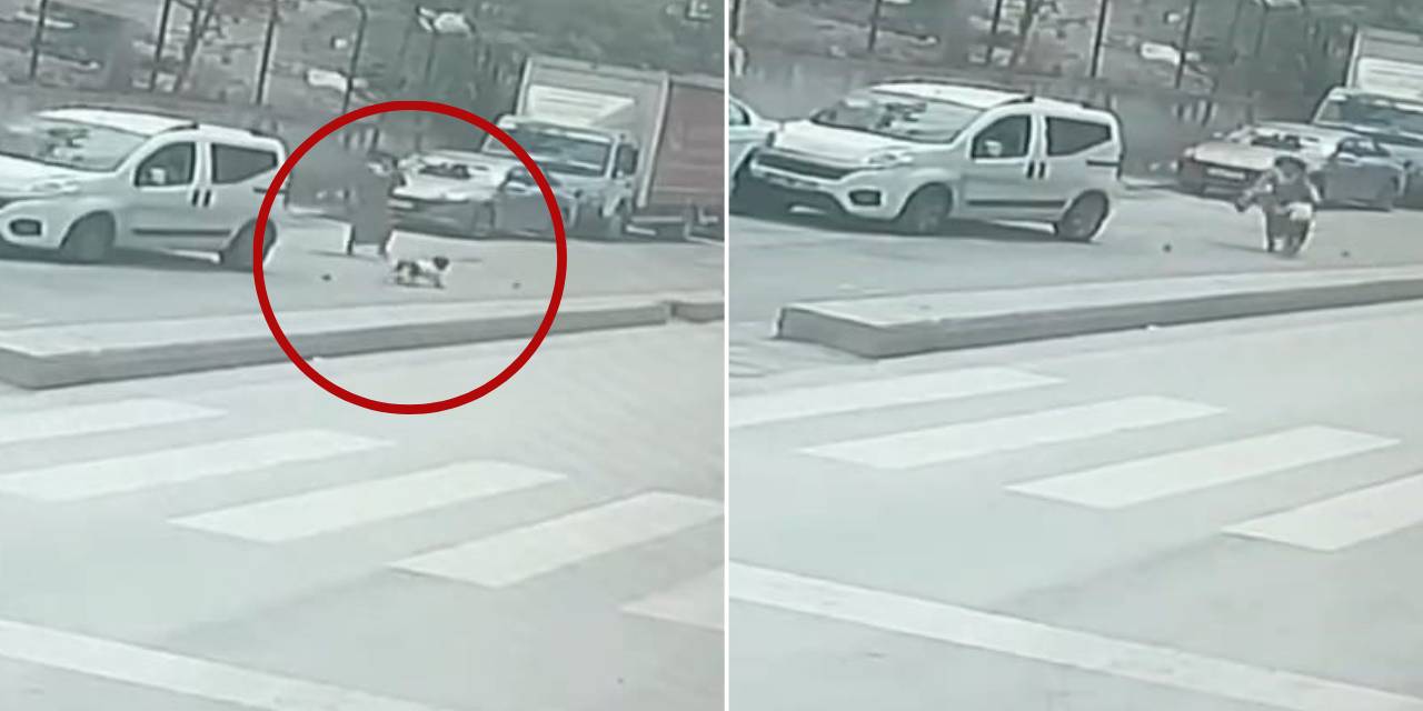 Faciaya ramak kala! Çocuğa çarpmaktan son anda kurtuldu